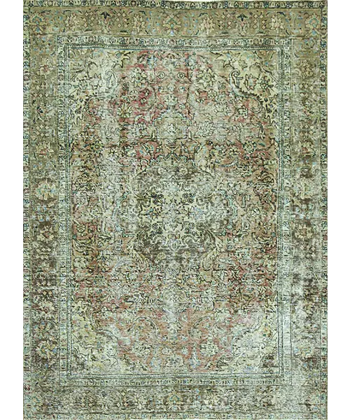Antique Wash Rug Lachak Toranj – Tabriz Design 02805