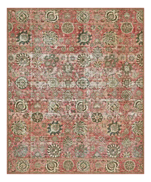 Antique Wash Rug Shah Abbasi – Tabriz Design 03325