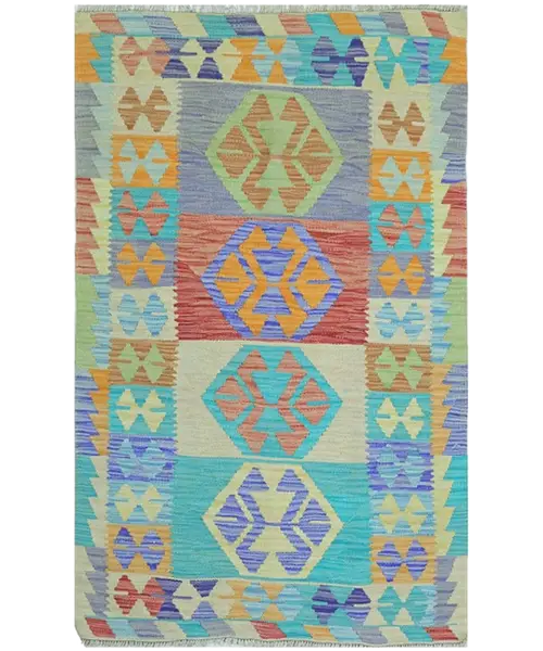 Kilim Rug Afghan-Namin – Ardebil Design
