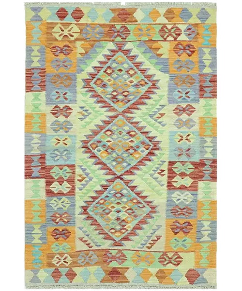 Kilim Rug Afghan-Namin – Ardebil Design